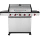 GAS BARBECUE UNIMAC GAS BBQ (661318) 5+1 (ΠΛΑΪΝΗ) ΕΣΤΙΕΣ SILVER PREMIUM